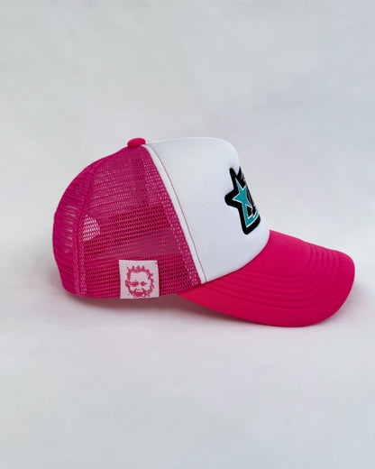Ribless trucker cap
